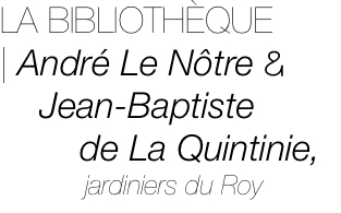 LA BIBLIOTHÈQUE