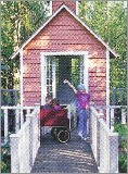Cabanes enfants en mélèze