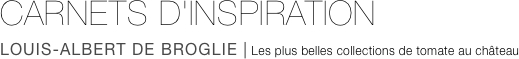 CARNETS D'INSPIRATION