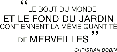 “LE BOUT DU MONDE  ET
