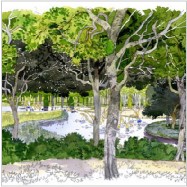 LB_AquarelleBosquetThéâtreEau