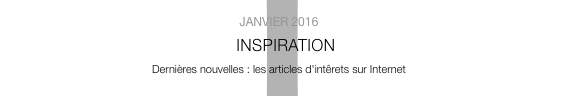 JANVIER 2016